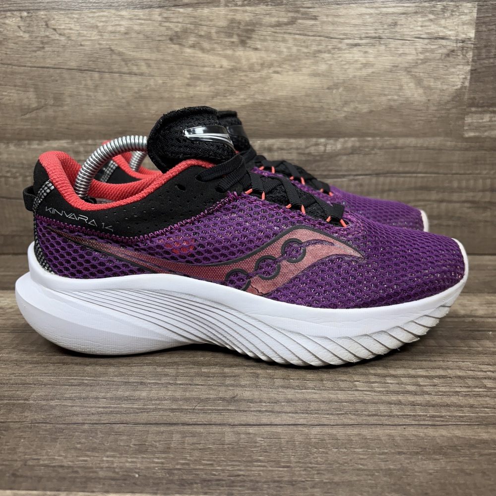 Saucony Kinvara 14 Purple Womens US Size 6.5 EUR 37.5 S10823-91 Running Shoes - Picture 1 of 10